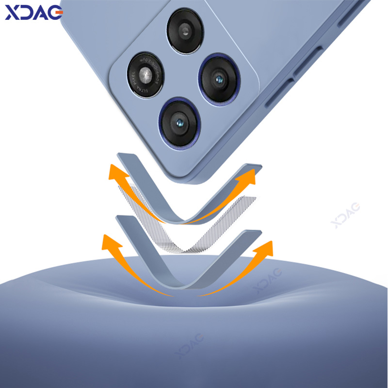 Silicone Liquid Case - Snoep Mobiele Telefoons Case voor Motorola