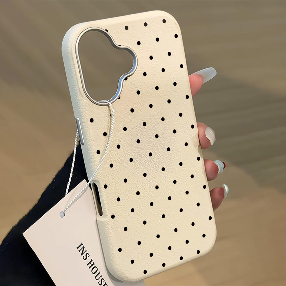Phone Cases Cute Iphone 13 - Koreaanse INS schattige polkadot telefoonhoesje voor