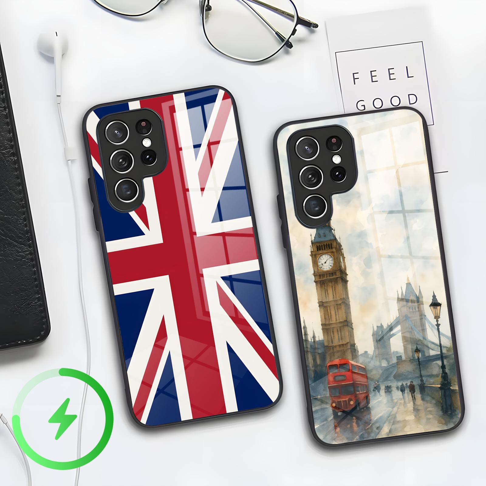 Phone Cases Uk Samsung - Telefoonhoesje met Britse nationale vlag voor