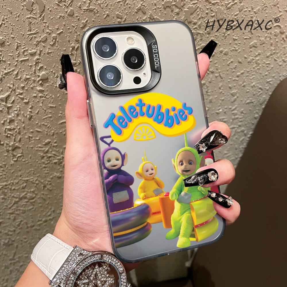 Phone Cases Cute Iphone 13 - HD Schattige T-Teletubbies-Es Telefoonhoesje voor iPhone
