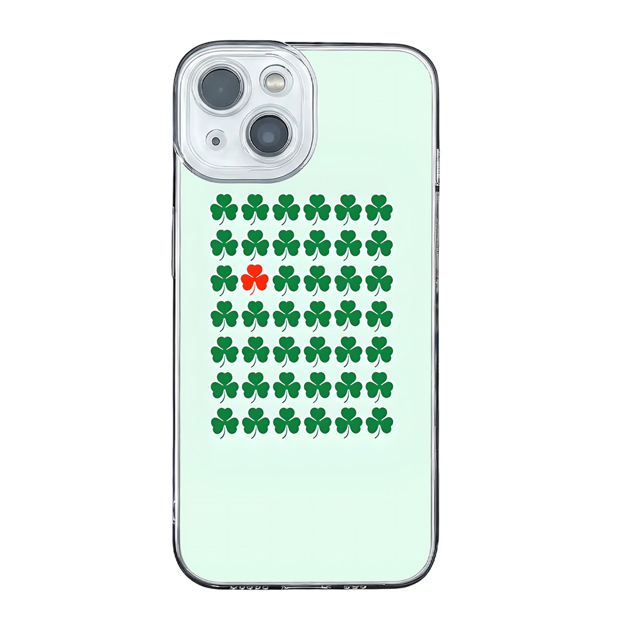 Phone Cases Ireland - St. Patrick's Day groene klaverbladeren met