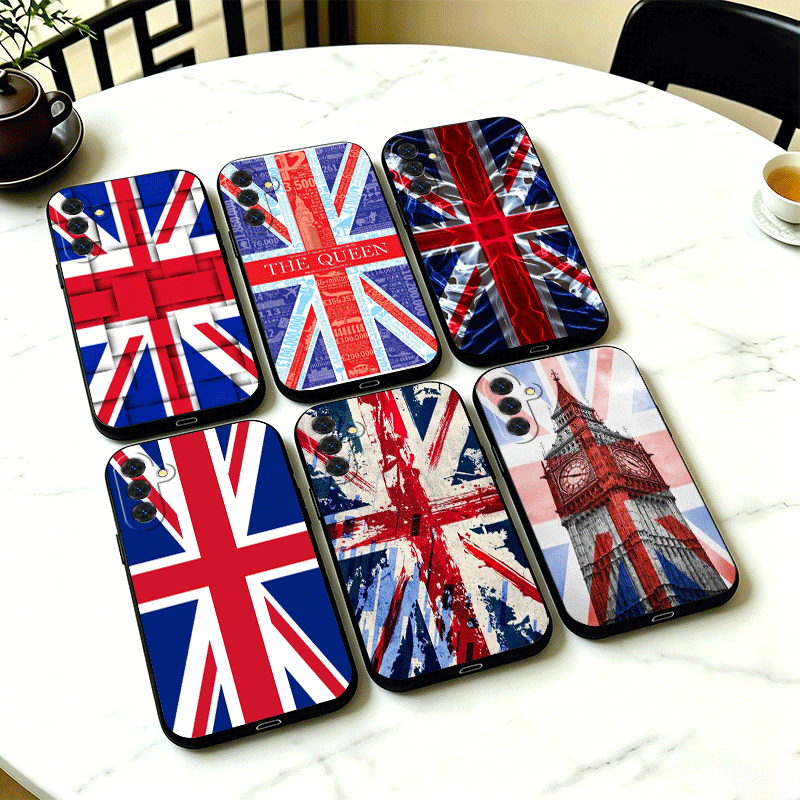 Phone Cases Uk Samsung - Union Jack Engeland UK Vlag Telefoonhoesje