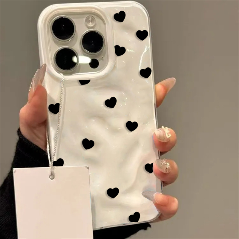 Esthetische schattige zwarte h - Phone Cases Cute Iphone 13 recensie en prijs