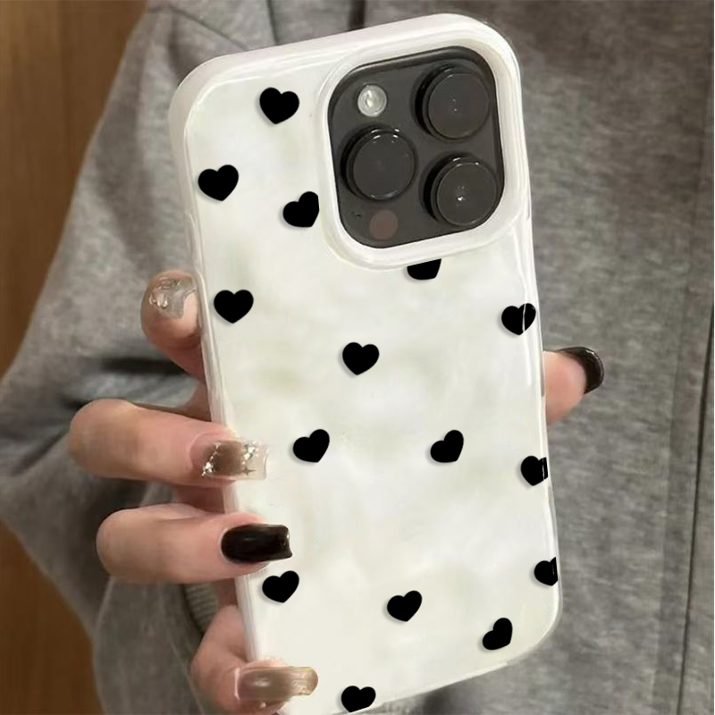 Esthetische schattige zwarte h - Phone Cases Cute Iphone 13 recensie en prijs