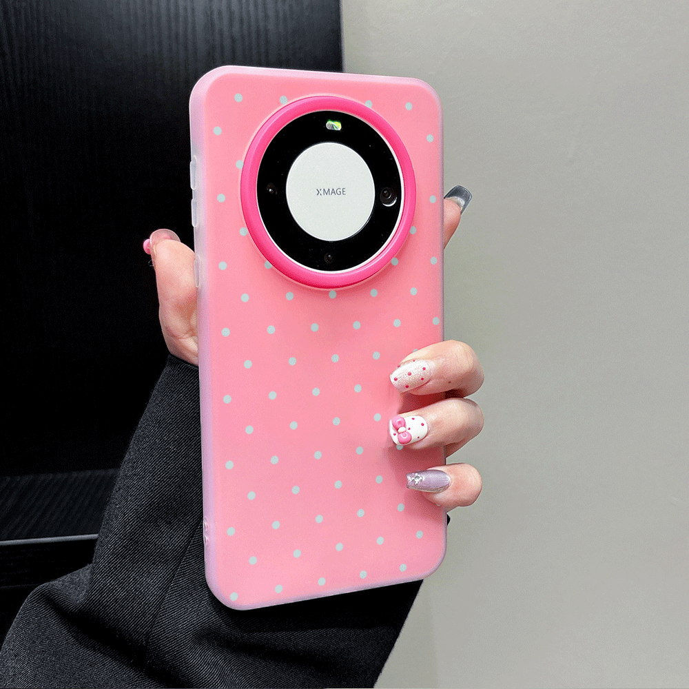 Schattig lichtblauw polkadot t - Phone Cases Redmi recensie en prijs