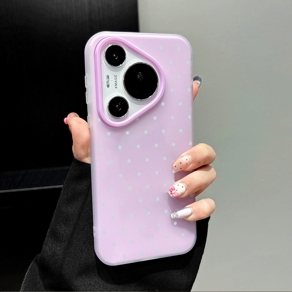 Schattig lichtblauw polkadot t - Phone Cases Redmi recensie en prijs