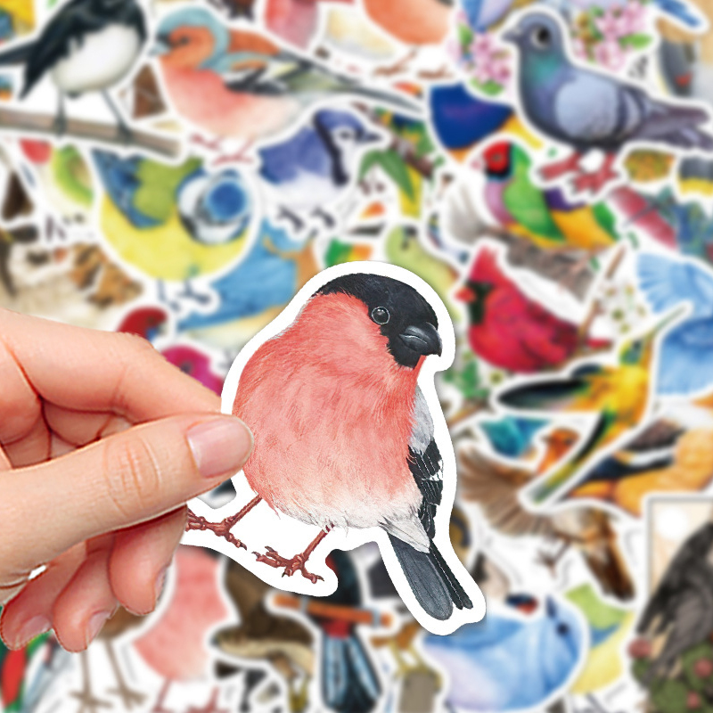 50 STKS Aquarel Vogel Graffiti - Phone Cases Kids recensie en prijs
