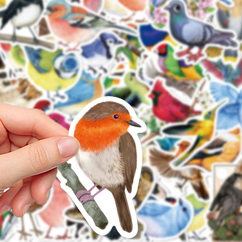 50 STKS Aquarel Vogel Graffiti - Phone Cases Kids recensie en prijs