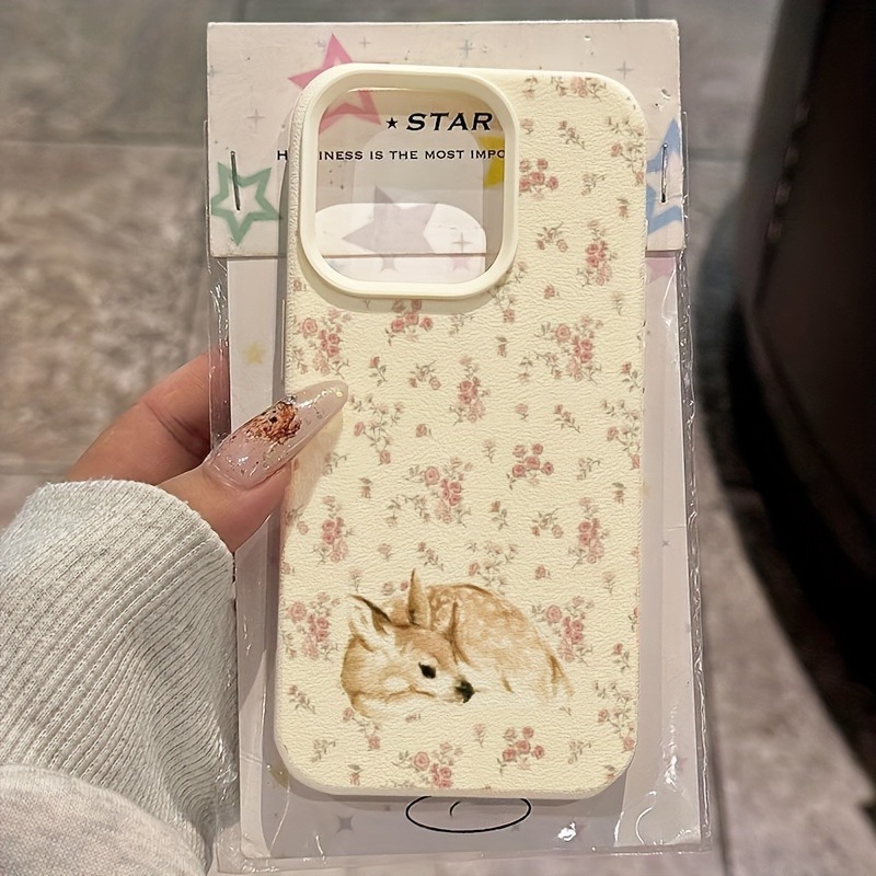 Schattig hertenprint met volle - Phone Cases Cute Iphone 13 recensie en prijs