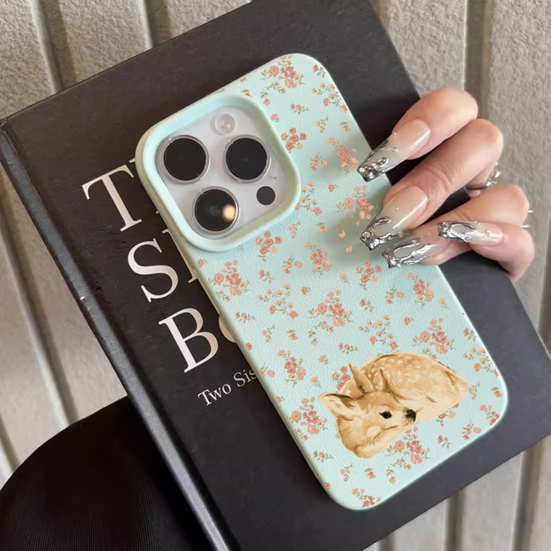 Schattig hertenprint met volle - Phone Cases Cute Iphone 13 recensie en prijs