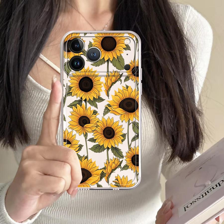 Schattig zonnebloempatroon hoe - Phone Cases Cute Iphone 13 recensie en prijs
