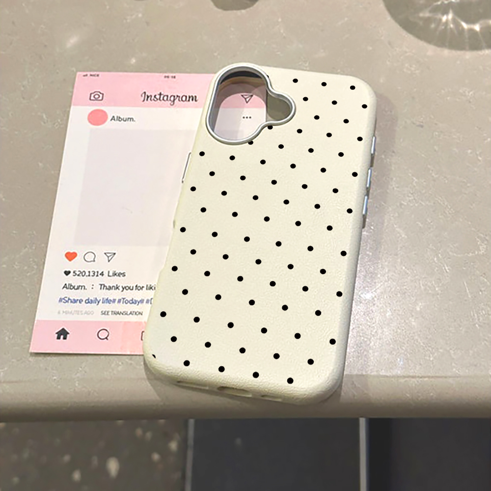Koreaanse INS schattige polkad - Phone Cases Cute Iphone 13 recensie en prijs