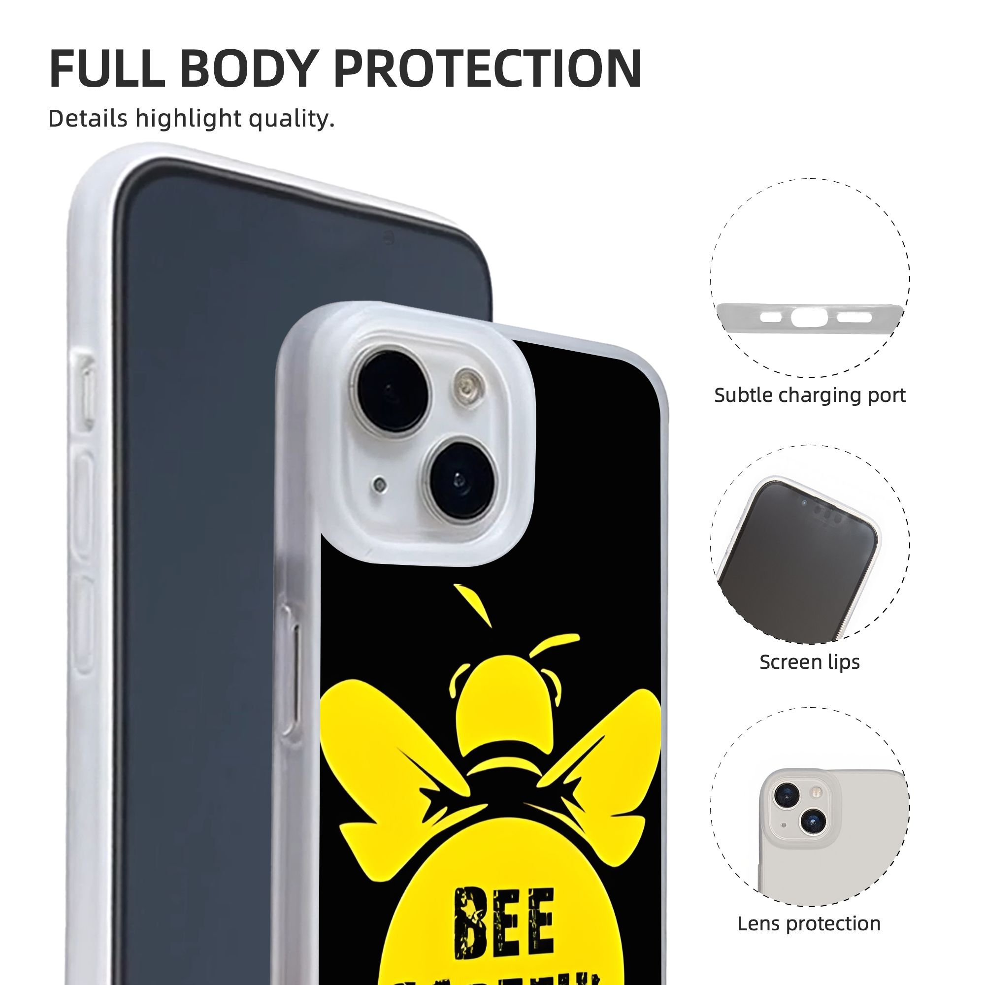Nieuwe Armor Bumper Stootvaste - Phone Cases Typo recensie en prijs