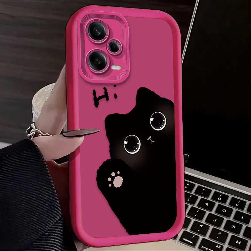 Mooie Big Eyed Cat telefoonhoe - Phone Cases Redmi recensie en prijs