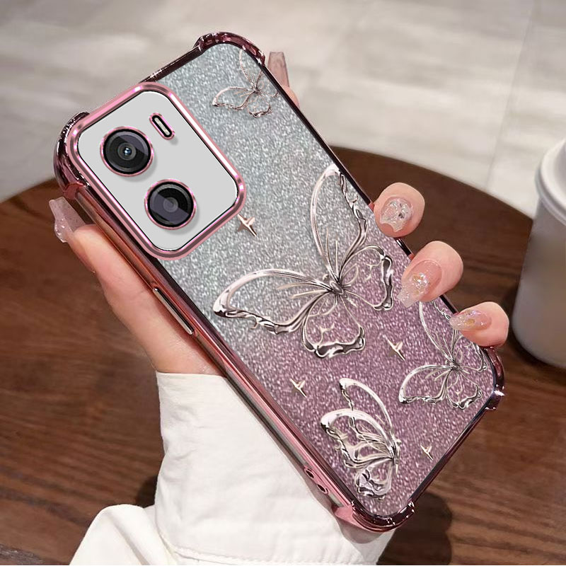 Glitter Plating beschermhoes v - Glitter Shockproof Case recensie en prijs