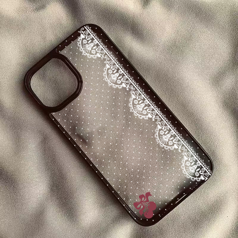 Schattig kersenroze wit kant p - Phone Cases Cute Iphone 13 recensie en prijs