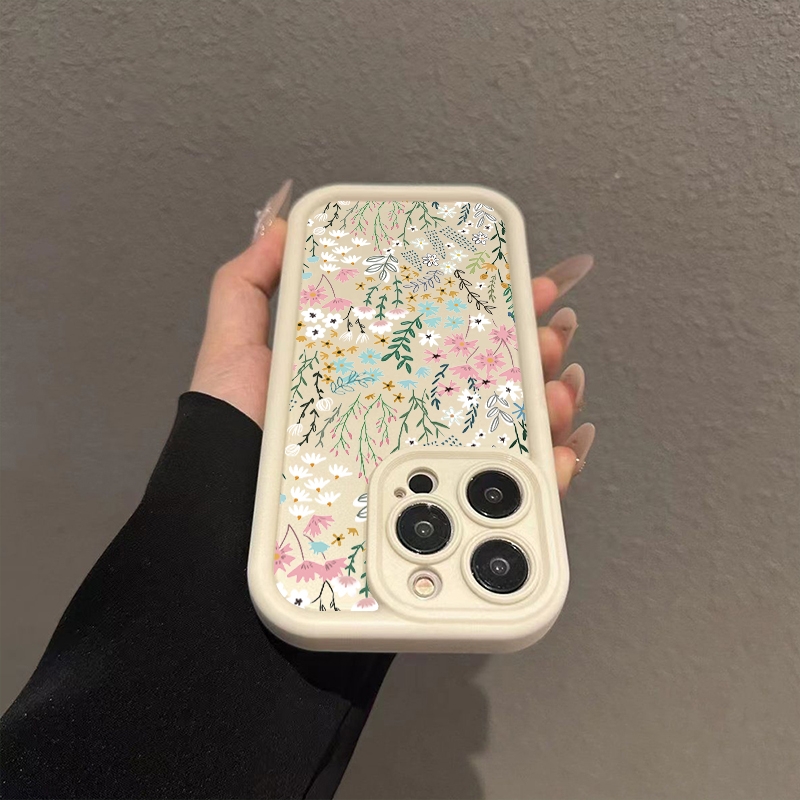 Roze hoge bamboe bloemenpatroo - Phone Cases Redmi recensie en prijs