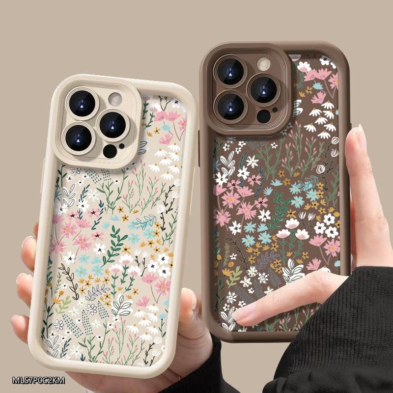 Roze hoge bamboe bloemenpatroo - Phone Cases Redmi recensie en prijs