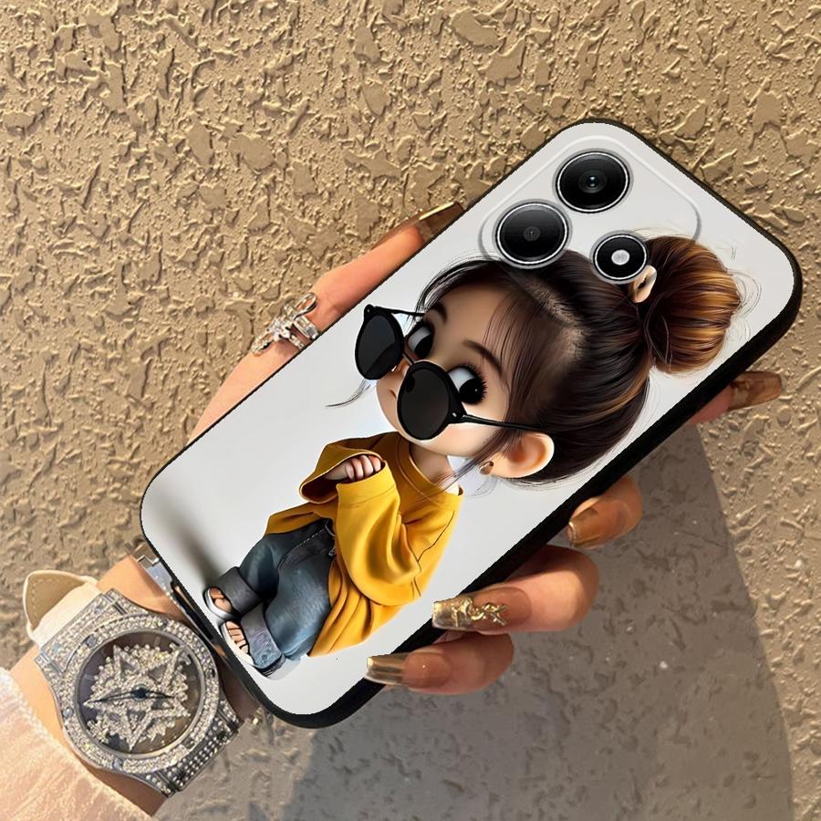 Cartoonmeisjespatroon telefoon - Phone Cases Redmi recensie en prijs