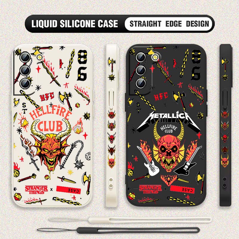 Stranger Things Rode Hel Demon - Silicone Liquid Case recensie en prijs
