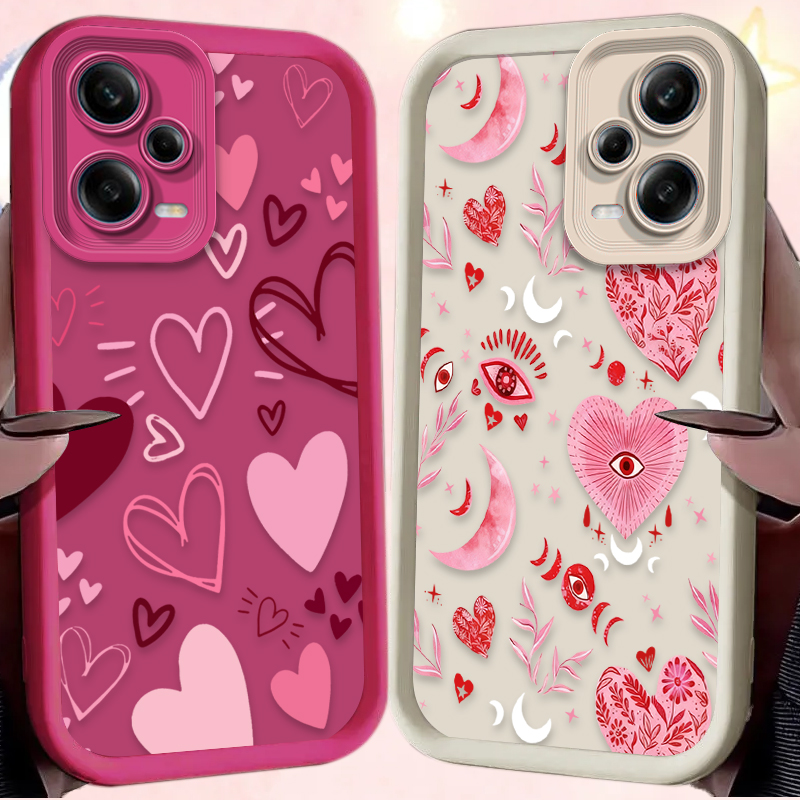 Roze hartvormige telefoonhoesj - Phone Cases Redmi recensie en prijs