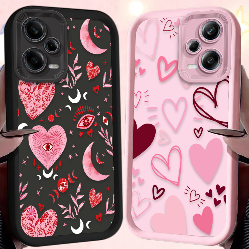 Roze hartvormige telefoonhoesj - Phone Cases Redmi recensie en prijs
