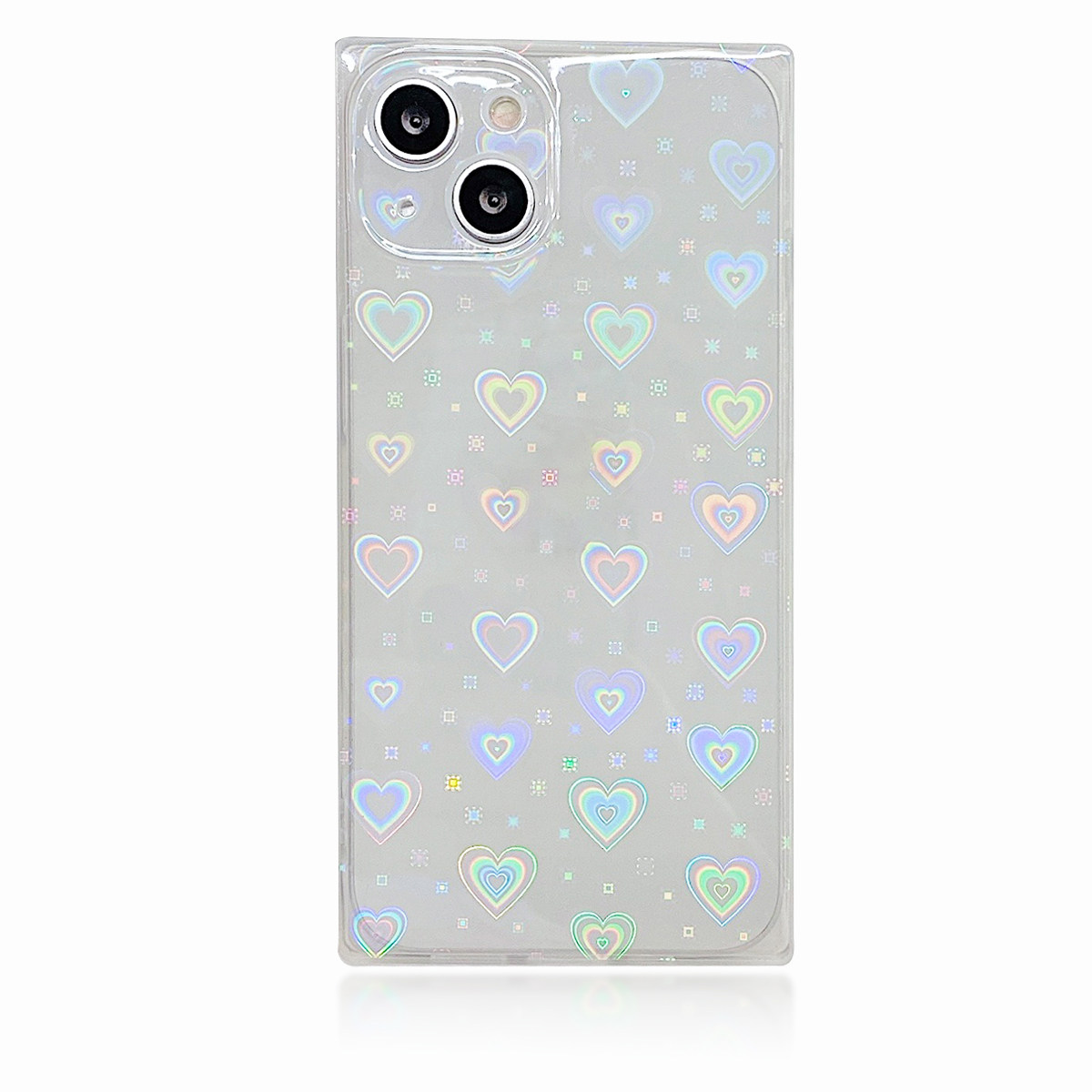 Hartvormige telefoonhoes voor  - Glitter Shockproof Case recensie en prijs