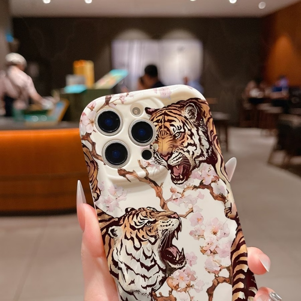 Schattig beren- en tijgerpatro - Phone Cases Cute Iphone 13 recensie en prijs