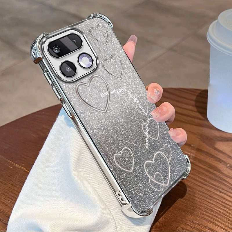 Glitter Plating Beschermhoes V - Glitter Shockproof Case recensie en prijs